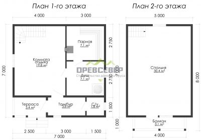 План первого этажа проекта ББ-13
