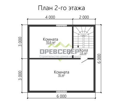 План второго этажа проекта ДБ-31