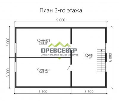 План второго этажа проекта ДБ-71