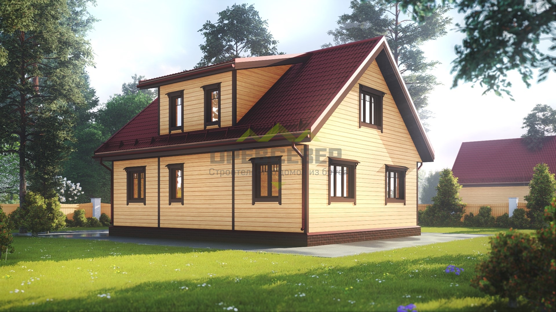 Проекты деревянных домов 8х10
